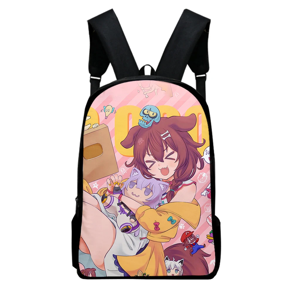Cartoon HOLOLIVE Shirakami Fubuki Notebook Backpacks pupil School Bags 3D Print Oxford Waterproof Boys/Girls Laptop Backpacks
Cartoon HOLOLIVE Shirakami Fubuki Notebook Backpacks pupil School Bags 3D Print Oxford Waterproof Boys/Girls Laptop Backpacks