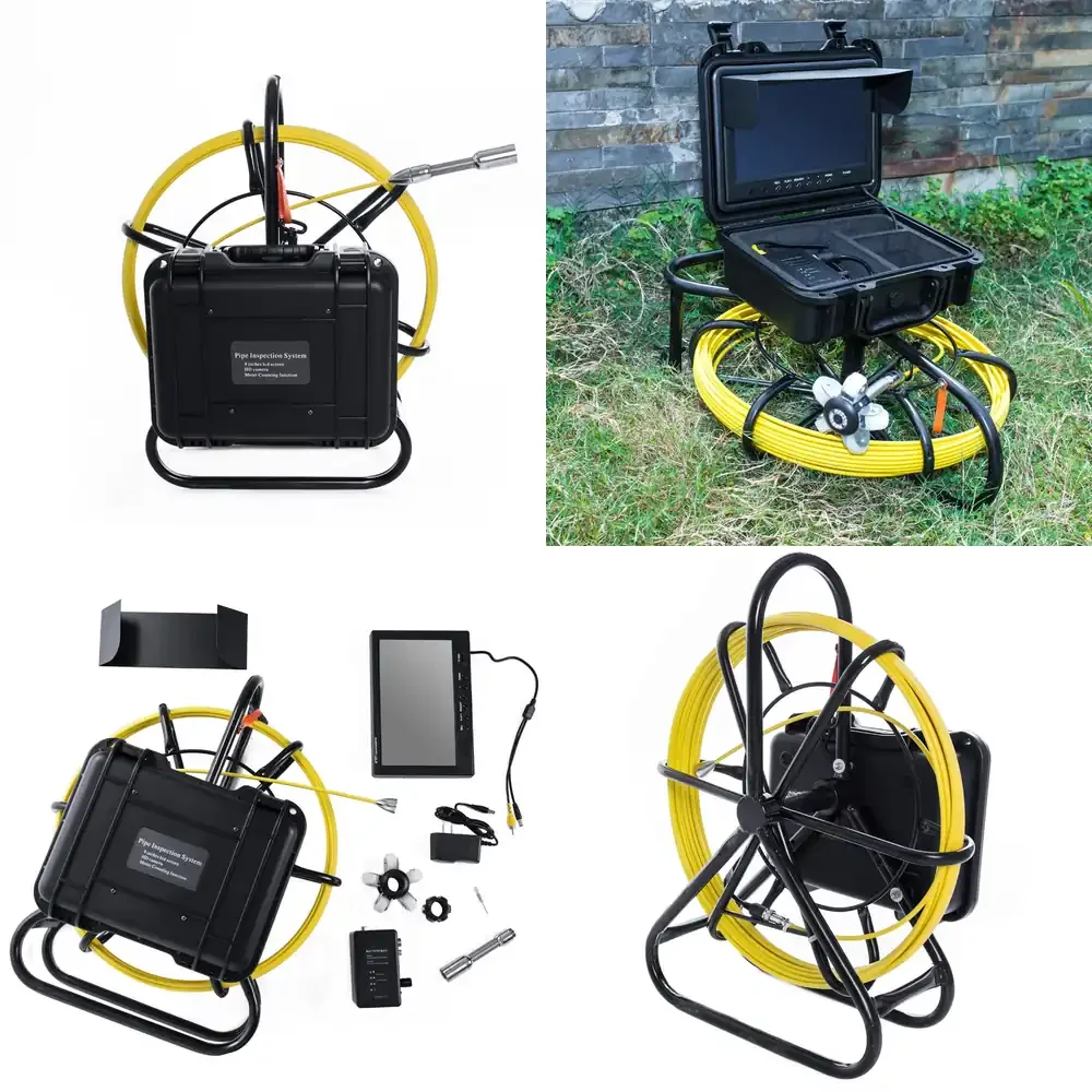 China Factory Wholesale Optional Cable Length Counter Meter Handheld Industrial Video Cctv Pipe Inspection System
China Factory Wholesale Optional Cable Length Counter Meter Handheld Industrial Video Cctv Pipe Inspection System