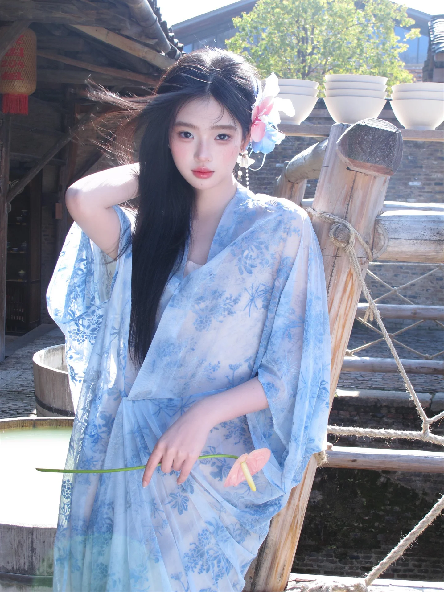 New Blue Dress Chinese Style Portrait Photography Costume Studio Zen Style Art Photo High Fashion Sensation Traditional Ethni...
New Blue Dress Chinese Style Portrait Photography Costume Studio Zen Style Art Photo High Fashion Sensation Traditional Ethni...