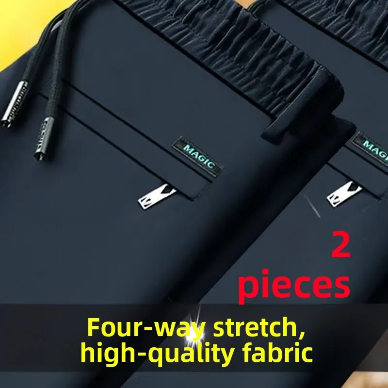 Ice Silk Men's Summer New Straight Leg Business Sport Loose Casual Work Pants Long Trousers Casual Pants Polyester Fiber
Ice Silk Men's Summer New Straight Leg Business Sport Loose Casual Work Pants Long Trousers Casual Pants Polyester Fiber