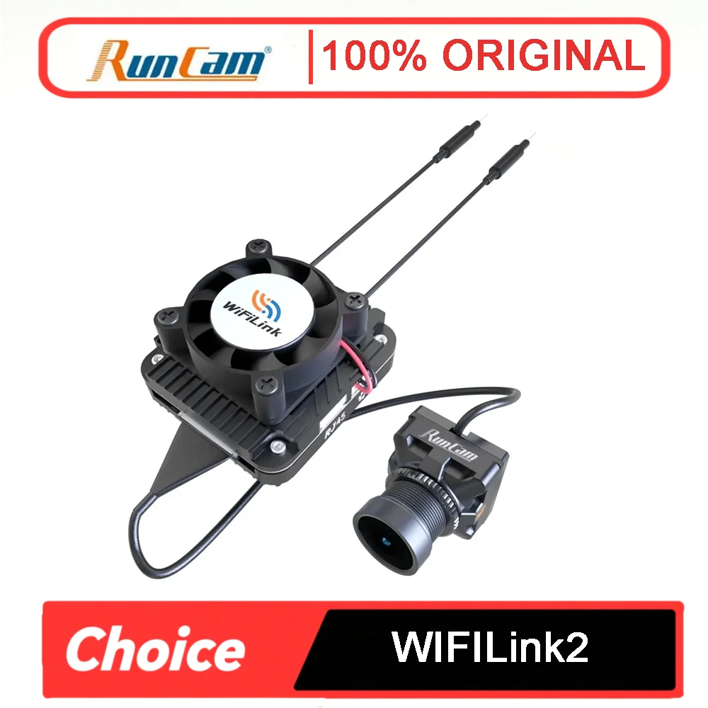 RunCam WiFiLink2 HD Digital FPV For Fixed Wing For RC Drone VTX camera((based on OpenIPC))
RunCam WiFiLink2 HD Digital FPV For Fixed Wing For RC Drone VTX camera((based on OpenIPC))