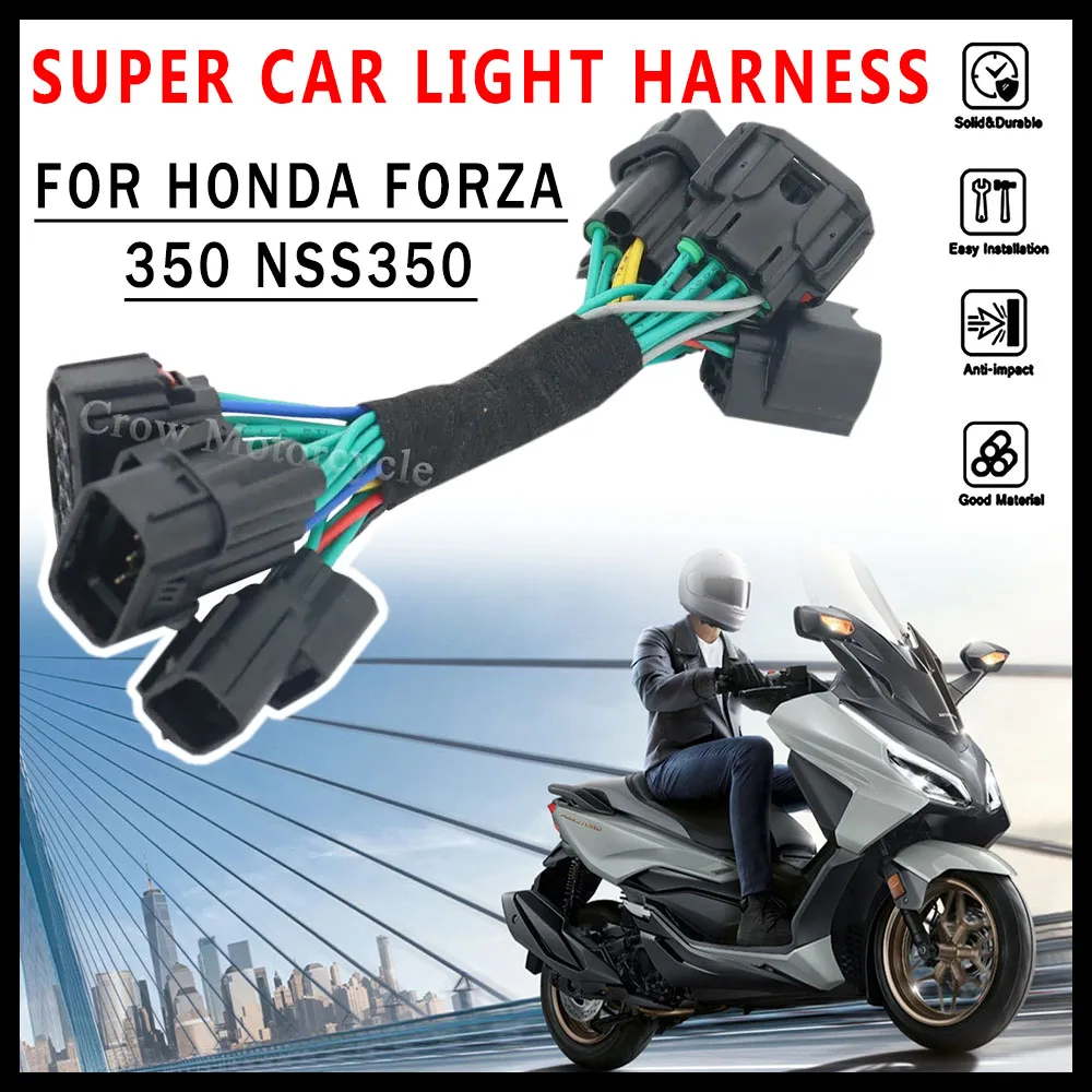 For Honda Forza 350 Forza350 NSS350 NEW Motorcycle Hazard Warning Light Port Double Flash Overtaking Light Wire Harness
For Honda Forza 350 Forza350 NSS350 NEW Motorcycle Hazard Warning Light Port Double Flash Overtaking Light Wire Harness