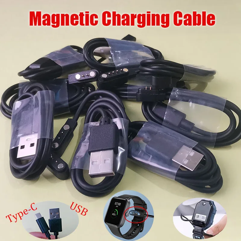 1PC 2Pin 4Pin Smartwatch Dock Charger Adapter USB Charging Cable Cord for Adult/Kids Smart Watch Power Charge Wire Accessories
1PC 2Pin 4Pin Smartwatch Dock Charger Adapter USB Charging Cable Cord for Adult/Kids Smart Watch Power Charge Wire Accessories