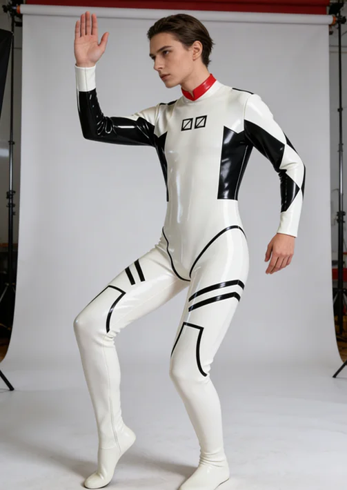 Latex Rubber Gummi Uniform Catsuit Ganzanzug Handmade tights bodysuit Suit uniform
Latex Rubber Gummi Uniform Catsuit Ganzanzug Handmade tights bodysuit Suit uniform