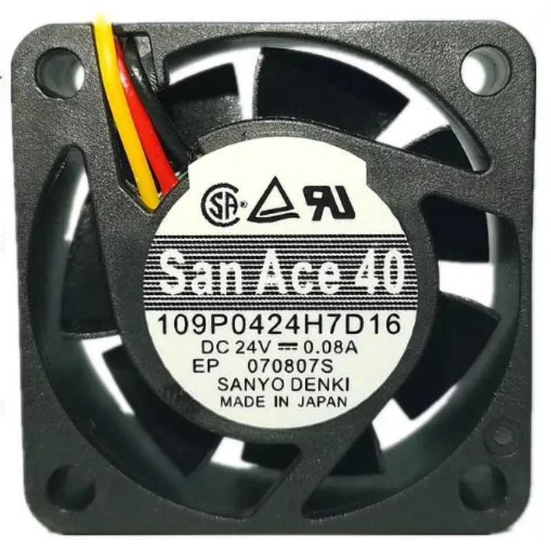 New Cooler Fan for SANYO 109P0424H7D16 DC24V 0.08A 4015 Cooling Fan 40*40*15mm
New Cooler Fan for SANYO 109P0424H7D16 DC24V 0.08A 4015 Cooling Fan 40*40*15mm