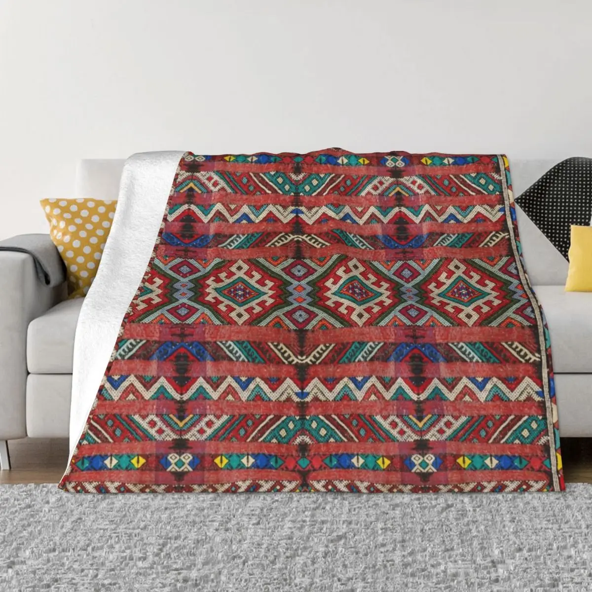 Heritage Moroccan Design Throw Blanket Luxury Designer Blanket Blankets For Sofas Loose Blanket
Heritage Moroccan Design Throw Blanket Luxury Designer Blanket Blankets For Sofas Loose Blanket