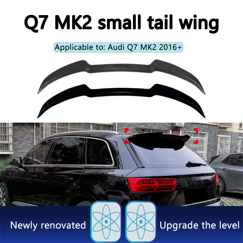 1Pcs Black ABS Rear Roof Spoiler Wing For Audi Q7 MK2 2016+ Sline Car Spoilers and Wings Mod
1Pcs Black ABS Rear Roof Spoiler Wing For Audi Q7 MK2 2016+ Sline Car Spoilers and Wings Mod