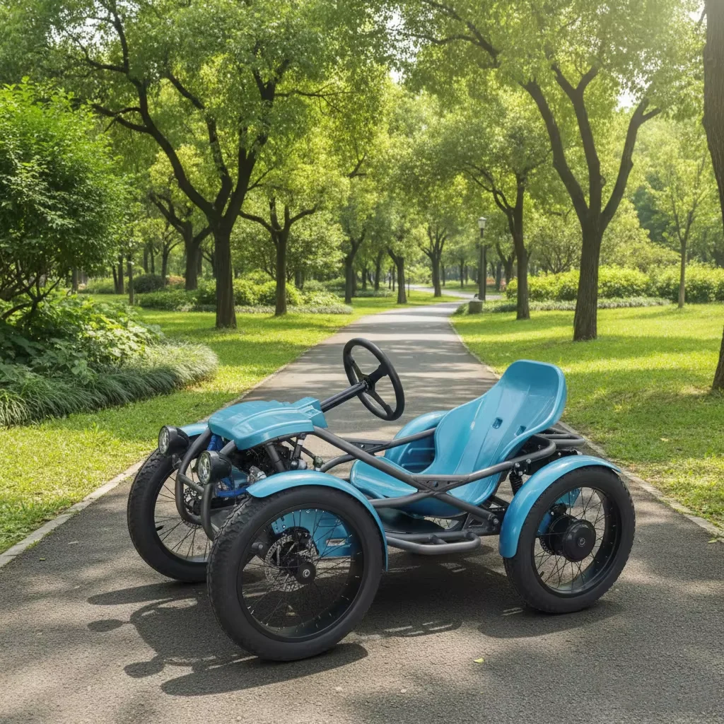 4 Wheeled off Road Ebike Electric Quad E-trike with Fat Tire Four-wheeler Touring Quadricycle
4 Wheeled off Road Ebike Electric Quad E-trike with Fat Tire Four-wheeler Touring Quadricycle