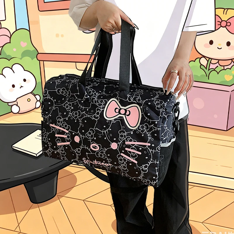 Hello Kittys Cartoon Large Capacity Waterproof Handbag Girl Short Distance Business Trip Travel Bag Foldable Travel Shoulder Bag
Hello Kittys Cartoon Large Capacity Waterproof Handbag Girl Short Distance Business Trip Travel Bag Foldable Travel Shoulder Bag