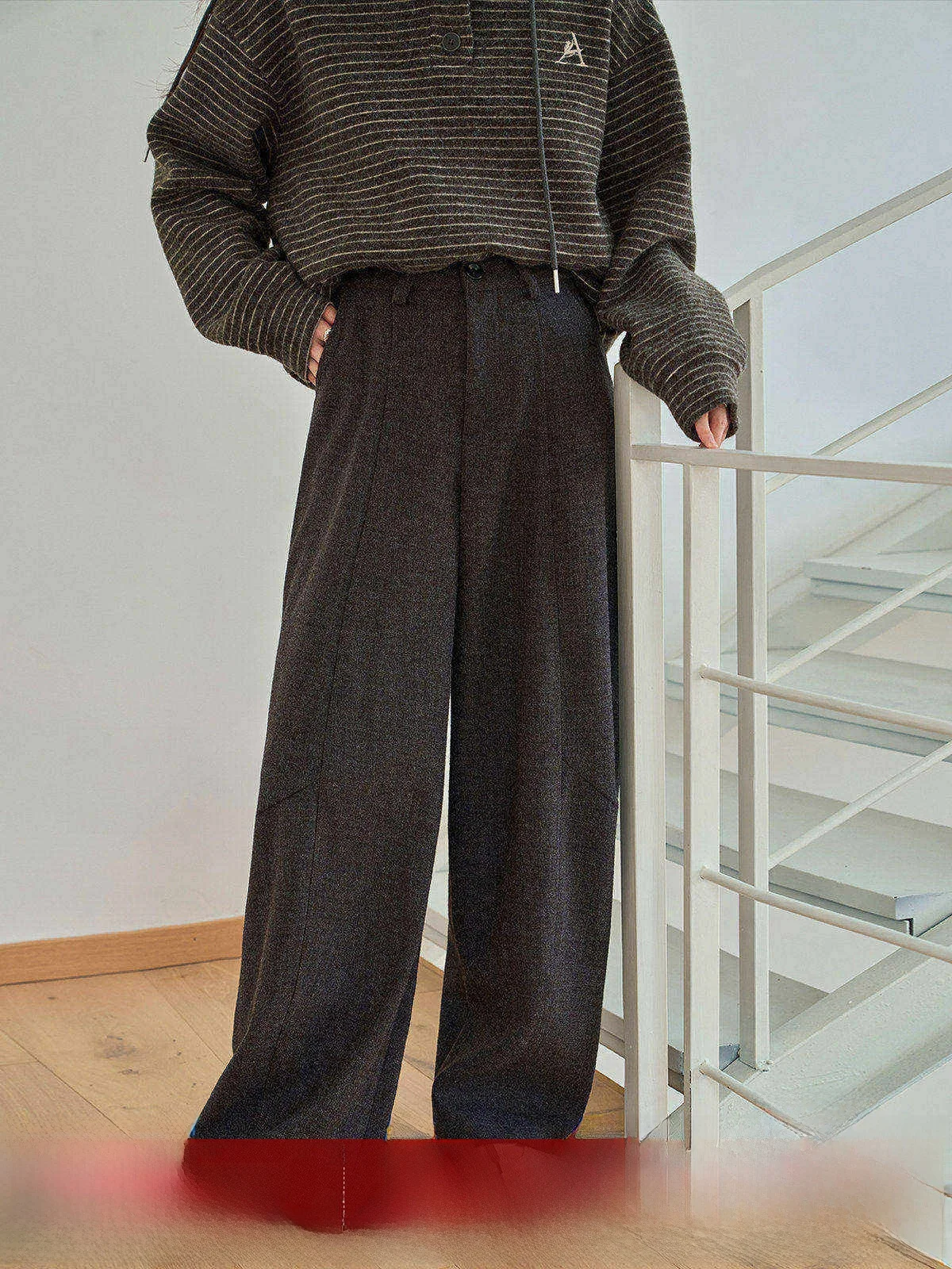 MoZa High Waist Straight Leg Suit Pants Women's Loose Fit Casual Trousers Deep Grey Versatile Winter Style Commute Fashion
MoZa High Waist Straight Leg Suit Pants Women's Loose Fit Casual Trousers Deep Grey Versatile Winter Style Commute Fashion
