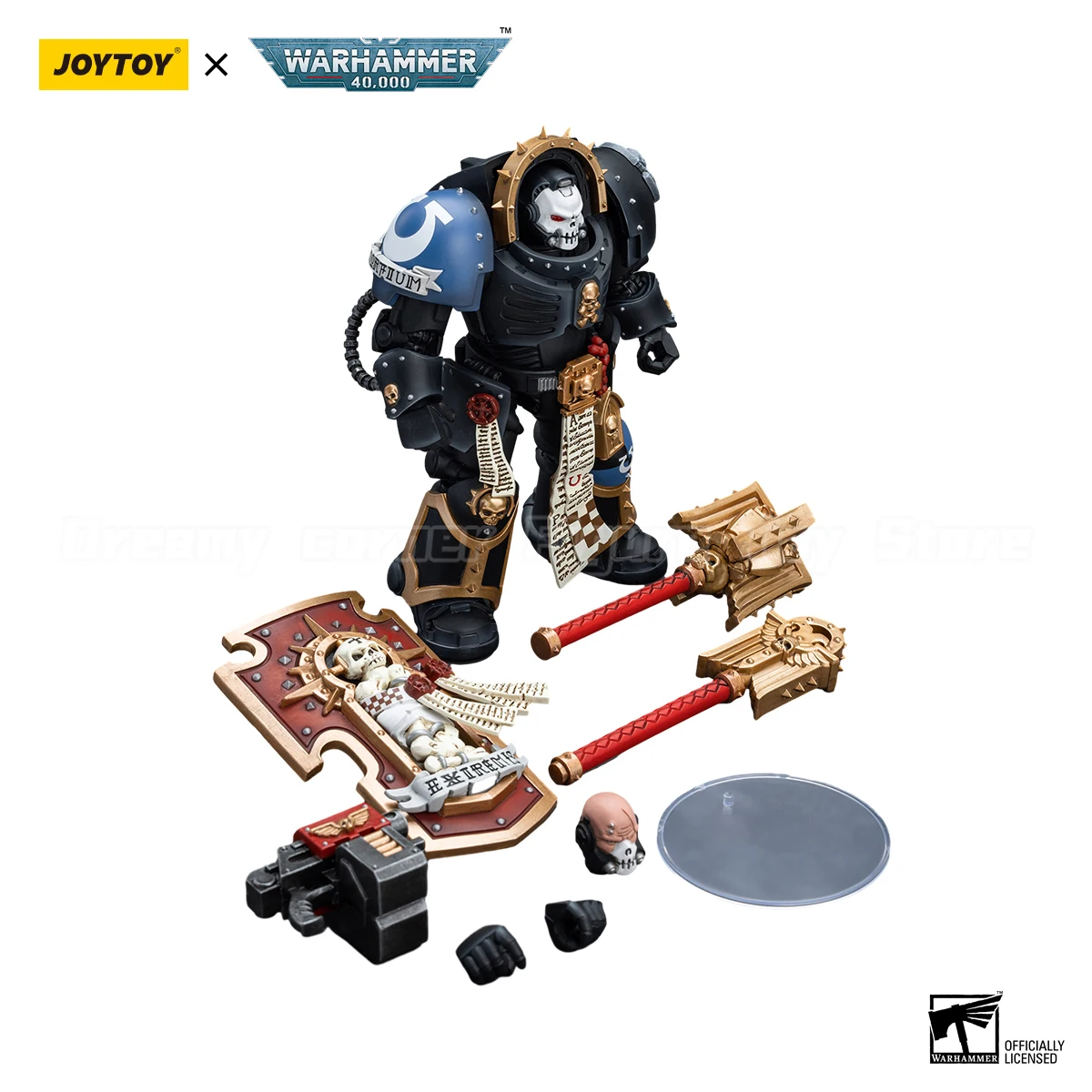 【Доставка в течение 24 часов】Фигурка JOYTOY Warhammer 40K Ultramarines Chaplain в доспехах Терминатора, масштаб 1/18
【Доставка в течение 24 часов】Фигурка JOYTOY Warhammer 40K Ultramarines Chaplain в доспехах Терминатора, масштаб 1/18
