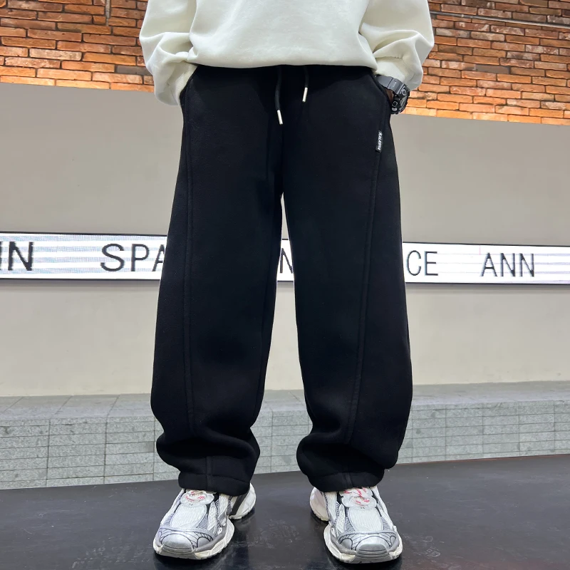 Boy Casual Sporty Trousers Kids Cotton Trackpants Age 5-14 Spring Autumn Children Solid Color Brief Style Sports Pants for Tween
Boy Casual Sporty Trousers Kids Cotton Trackpants Age 5-14 Spring Autumn Children Solid Color Brief Style Sports Pants for Tween