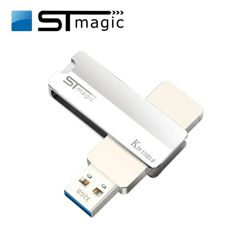 STmagic K39 USB3.0 USB Flash Drives Metal Pen Drive 64GB Pendrive 32GB USB Flash Memory Stick 128GB 256GB 512GB Free Key Chain
STmagic K39 USB3.0 USB Flash Drives Metal Pen Drive 64GB Pendrive 32GB USB Flash Memory Stick 128GB 256GB 512GB Free Key Chain