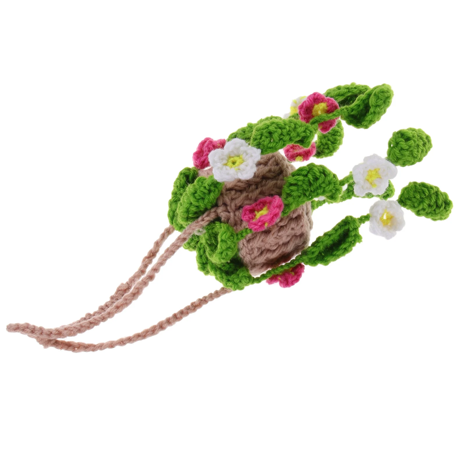 Car Charm for Rearview Mirror Crochet Plant Hanging Decor Exquisite Craftsmanship Easy Installation Stylish Car Plant Hanging
Car Charm for Rearview Mirror Crochet Plant Hanging Decor Exquisite Craftsmanship Easy Installation Stylish Car Plant Hanging