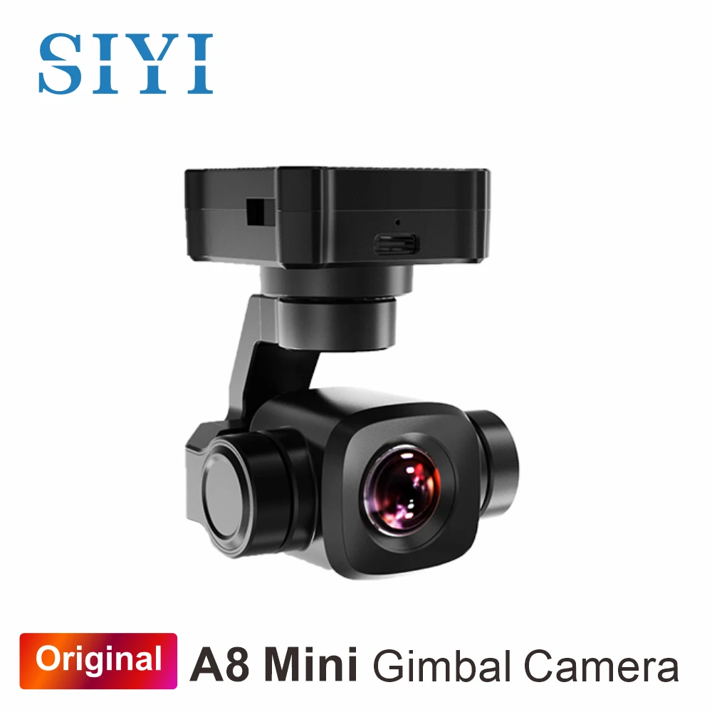 Камера-стабилизатор SIYI A8 Mini 4K 8MP Ultra HD с ИИ-идентификацией, 6-кратным цифровым зумом, сенсором Sony, ночным видением и 3-осевым стабилизатором для FPV-дронов
Камера-стабилизатор SIYI A8 Mini 4K 8MP Ultra HD с ИИ-идентификацией, 6-кратным цифровым зумом, сенсором Sony, ночным видением и 3-осевым стабилизатором для FPV-дронов