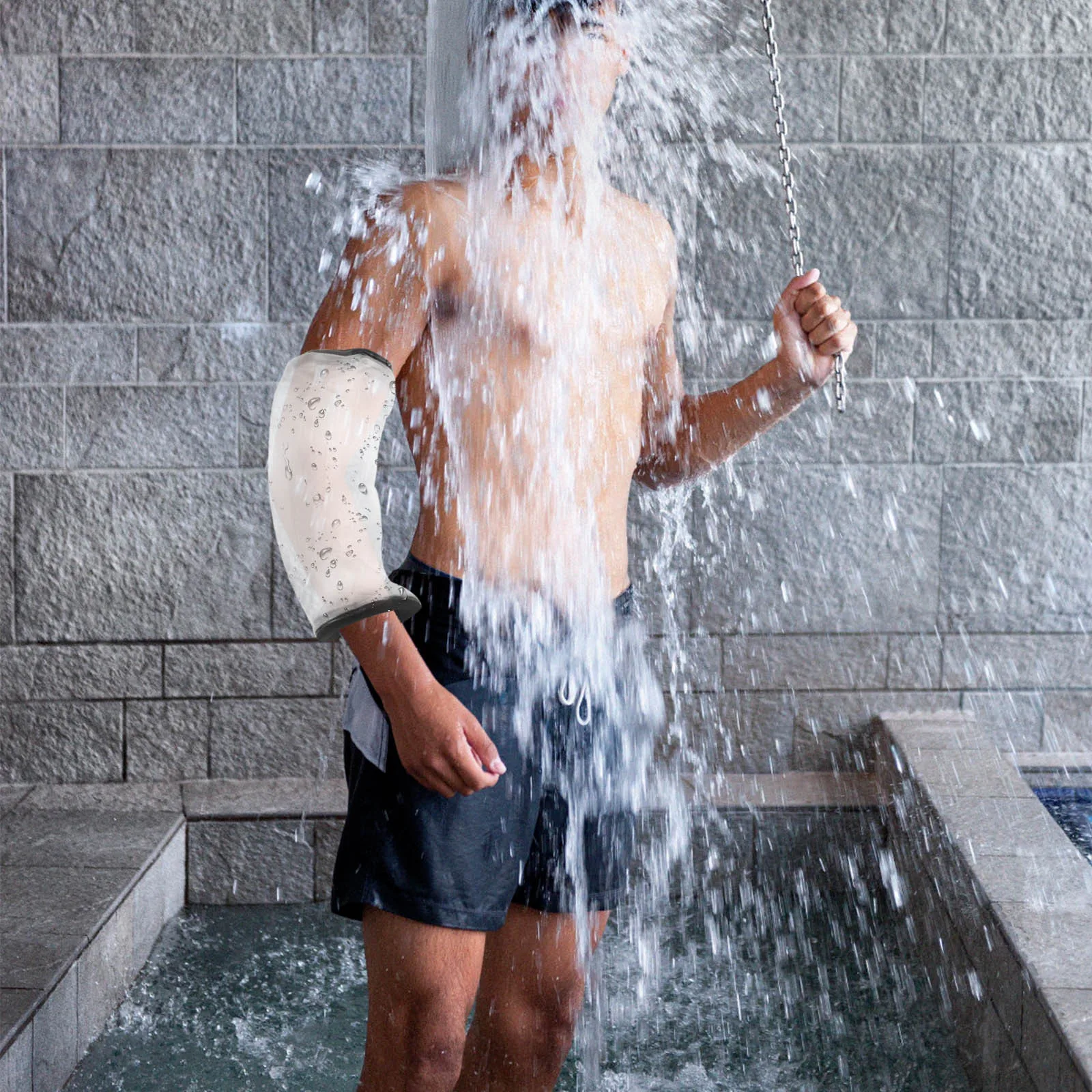 Waterproof Shower Protector for Upper Arm Reusable Cast Cover Elbow Safety Reliable for Wet Environment Daily Use
Waterproof Shower Protector for Upper Arm Reusable Cast Cover Elbow Safety Reliable for Wet Environment Daily Use