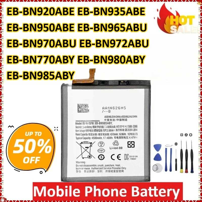 Battery For SAMSUNG Galaxy Note 8/Note 10 Lite/NOTE 20 5G/Note 10 Plus Newly upgraded High-Capacity Mobile Phone Battery + Tools 
Battery For SAMSUNG Galaxy Note 8/Note 10 Lite/NOTE 20 5G/Note 10 Plus Newly upgraded High-Capacity Mobile Phone Battery + Tools