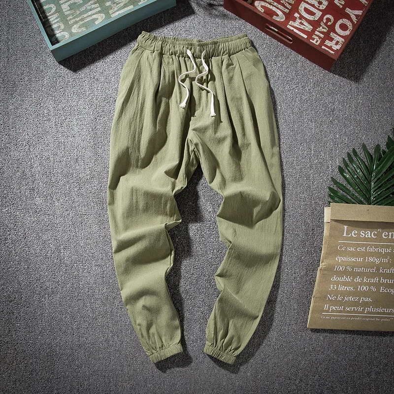 New Oversized Men Harem Pants Loose Chinese Style Cotton and Linen Sweatpants Joggers High Quality Casual Trousers Men S-5XL
New Oversized Men Harem Pants Loose Chinese Style Cotton and Linen Sweatpants Joggers High Quality Casual Trousers Men S-5XL