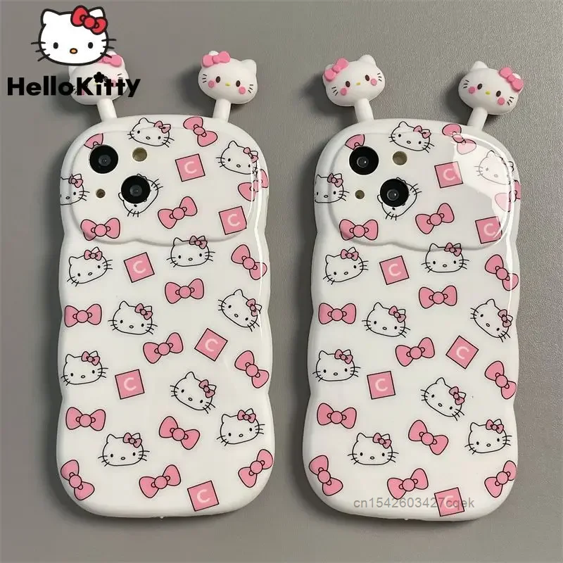 Sanrio Hello Kitty Cute Pink Bow Pattern Phone Case For IPhone 15 14 13 12 Pro Max 11 Japanese Style Harajuku New Silicone Shell
Sanrio Hello Kitty Cute Pink Bow Pattern Phone Case For IPhone 15 14 13 12 Pro Max 11 Japanese Style Harajuku New Silicone Shell