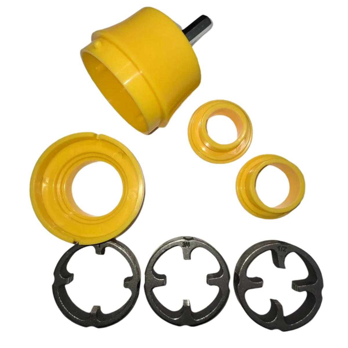 New Ppr Thread Making Tool Electric Drill to Water Pipe Threader Plastic Die Electric Threading Machine Tool Water PipeAB32
New Ppr Thread Making Tool Electric Drill to Water Pipe Threader Plastic Die Electric Threading Machine Tool Water PipeAB32