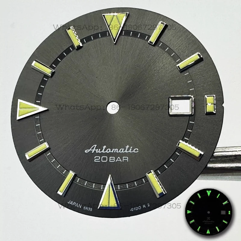 Customized 8215 Dial Diameter 34mm Green Luminous Mechanical Watch Modified Standard Watch Assembly Accessories Literally
Customized 8215 Dial Diameter 34mm Green Luminous Mechanical Watch Modified Standard Watch Assembly Accessories Literally