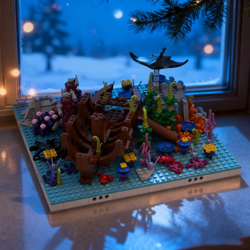 566pcs MOC Drowning ship Model Building blocks Construction DIY creative idea toy Education Brick Kids Christmas gift Birthday
566pcs MOC Drowning ship Model Building blocks Construction DIY creative idea toy Education Brick Kids Christmas gift Birthday