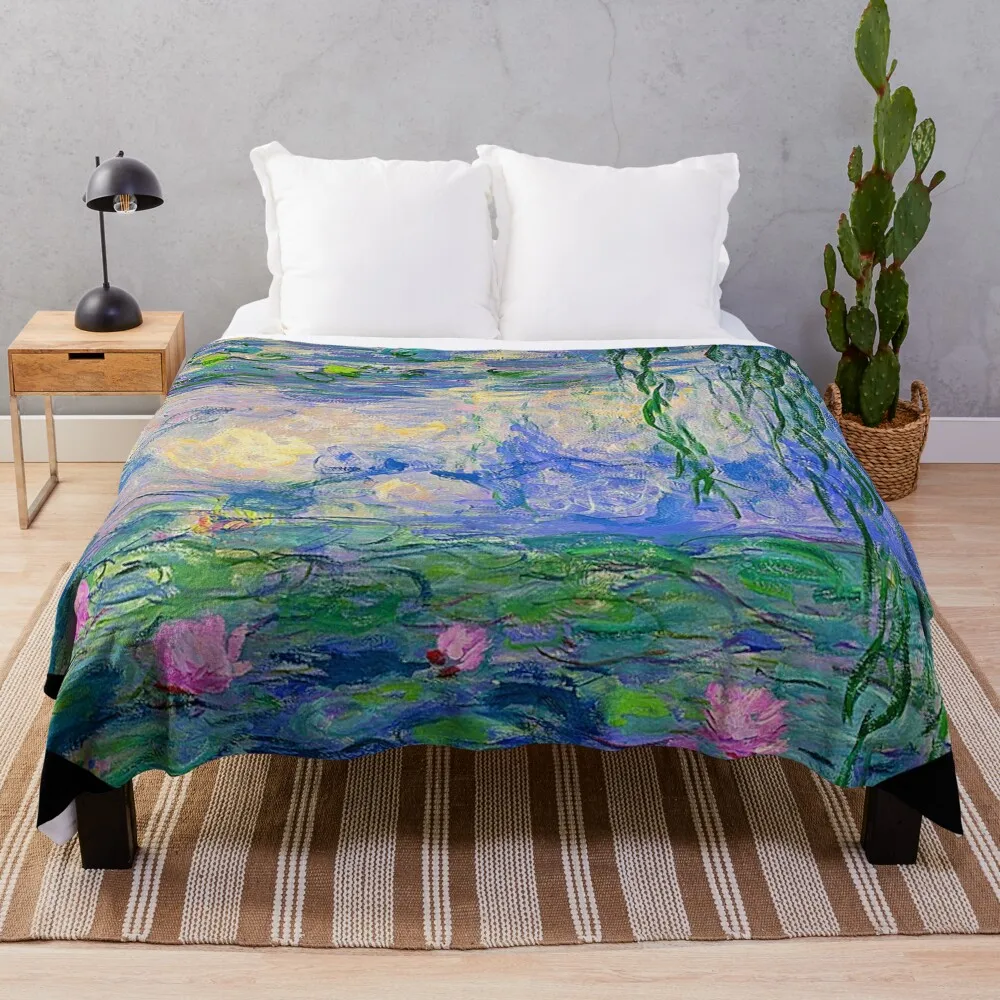 Water Lilies - Monet Throw Blanket Bed Fashionable Blanket Blanket For Baby Warm Blanket
Water Lilies - Monet Throw Blanket Bed Fashionable Blanket Blanket For Baby Warm Blanket