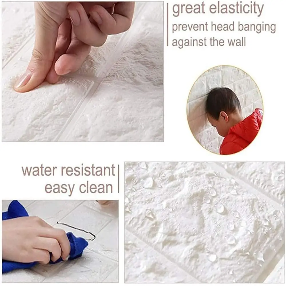 DIY 3D стикер на стену пенопластовые самоклеящиеся обои в рулоне трехмерные белые кирпичные обои украшение дома
DIY 3D стикер на стену пенопластовые самоклеящиеся обои в рулоне трехмерные белые кирпичные обои украшение дома