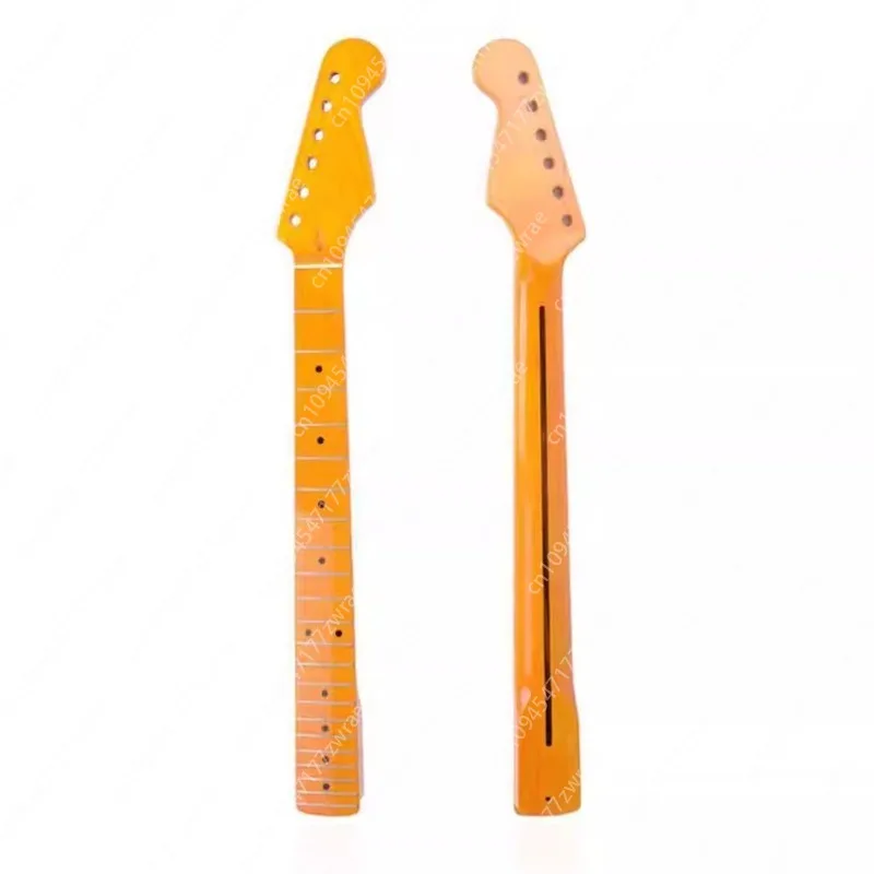 22th ST electric guitar neck, handle, maple fingerboard, ST with back center line
22th ST electric guitar neck, handle, maple fingerboard, ST with back center line