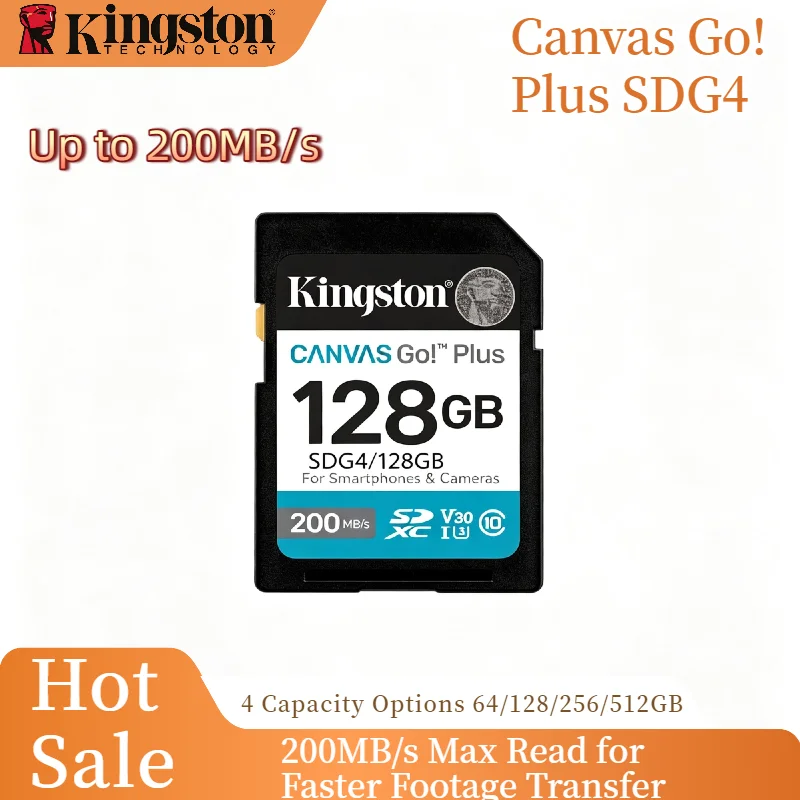 Original Kingston A2 V30 SDXC Memory Card High Speed Max 200MB/s 4K Video Camera Card 1TB 512GB 256GB 128GB 64GB Storage Pro
Original Kingston A2 V30 SDXC Memory Card High Speed Max 200MB/s 4K Video Camera Card 1TB 512GB 256GB 128GB 64GB Storage Pro