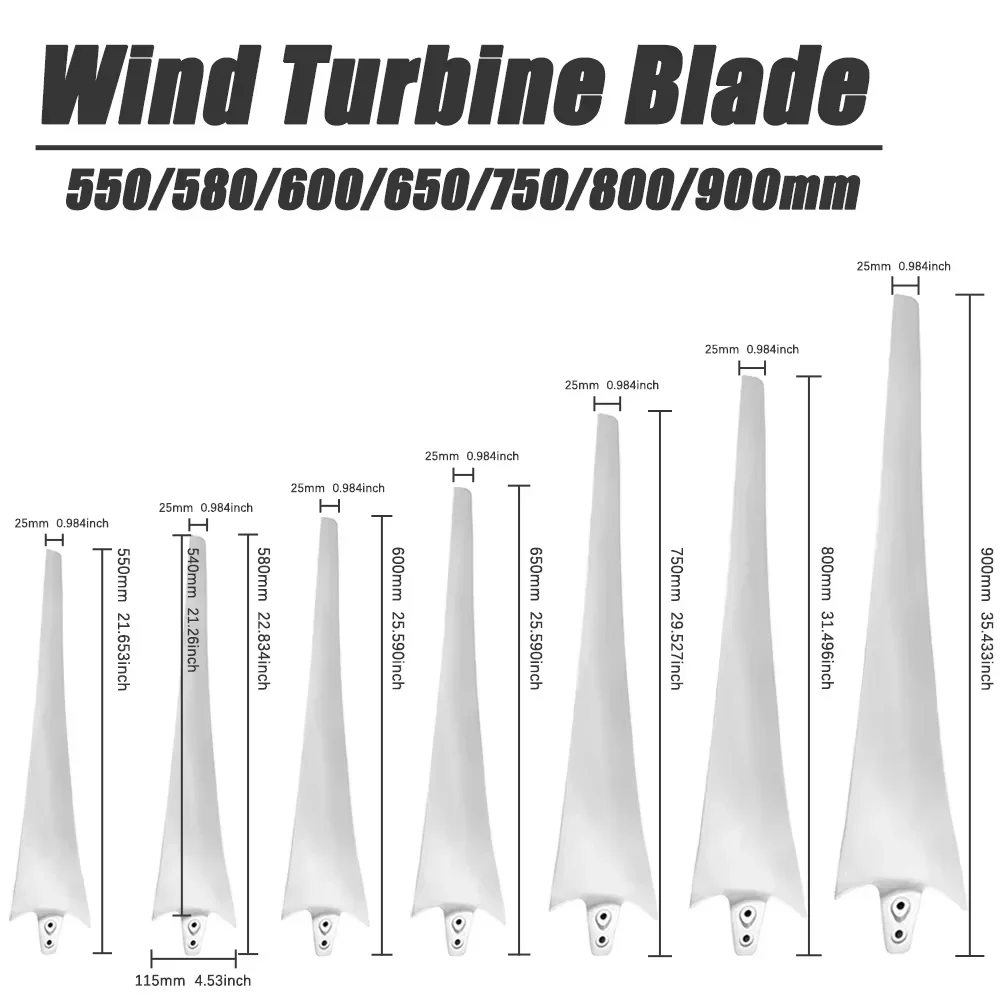 High Strength Carbon Fiber Blades for Horizontal Wind Turbine - Various Sizes Available 550mm 900mm Suitable for Wind Generator
High Strength Carbon Fiber Blades for Horizontal Wind Turbine - Various Sizes Available 550mm 900mm Suitable for Wind Generator