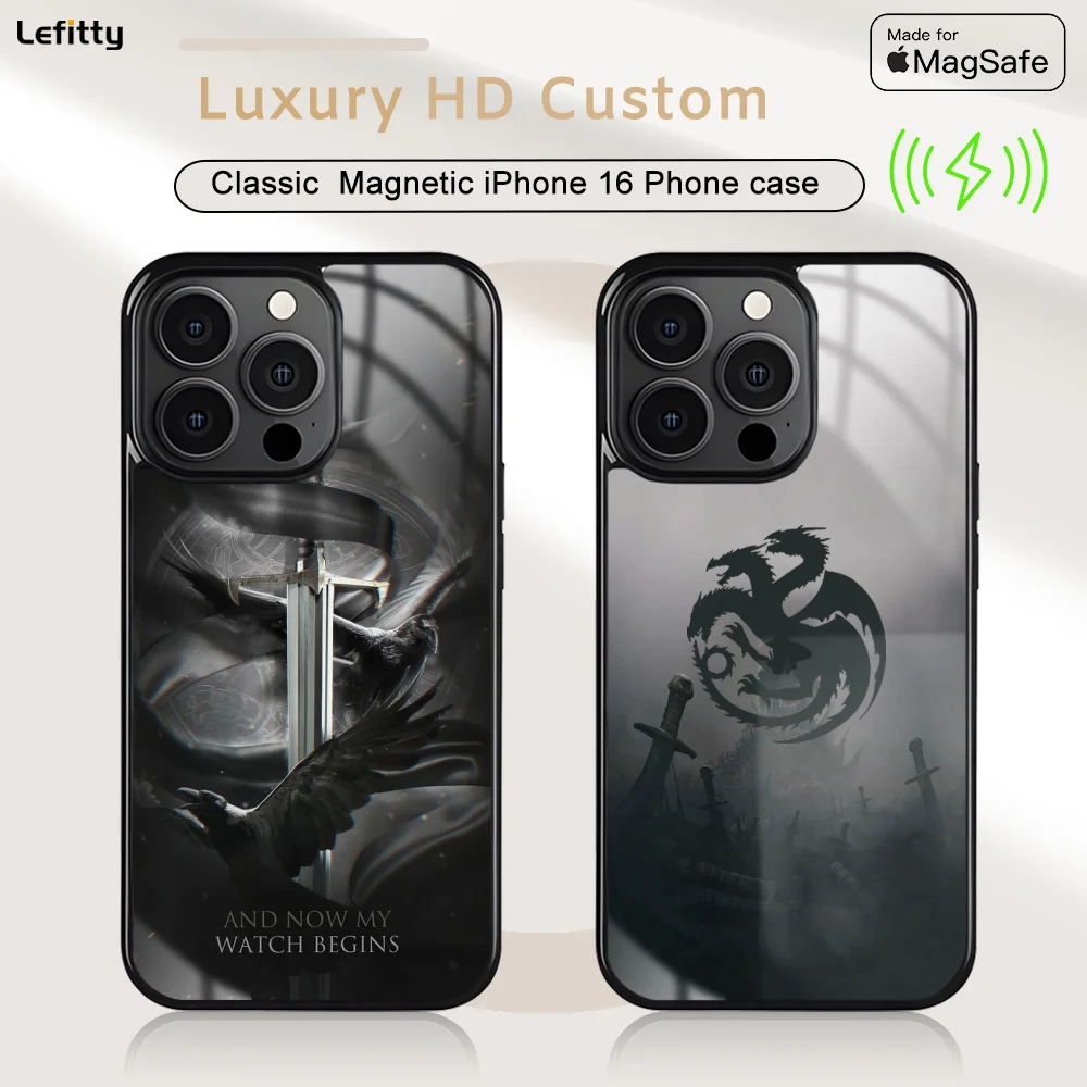 Game Movie Dragon T-Thones Phone Case For iPhone 16 15 14 13 12 11 Pro Max Plus Mini Magnetic Magsafe Wireless Charging Cover
Game Movie Dragon T-Thones Phone Case For iPhone 16 15 14 13 12 11 Pro Max Plus Mini Magnetic Magsafe Wireless Charging Cover