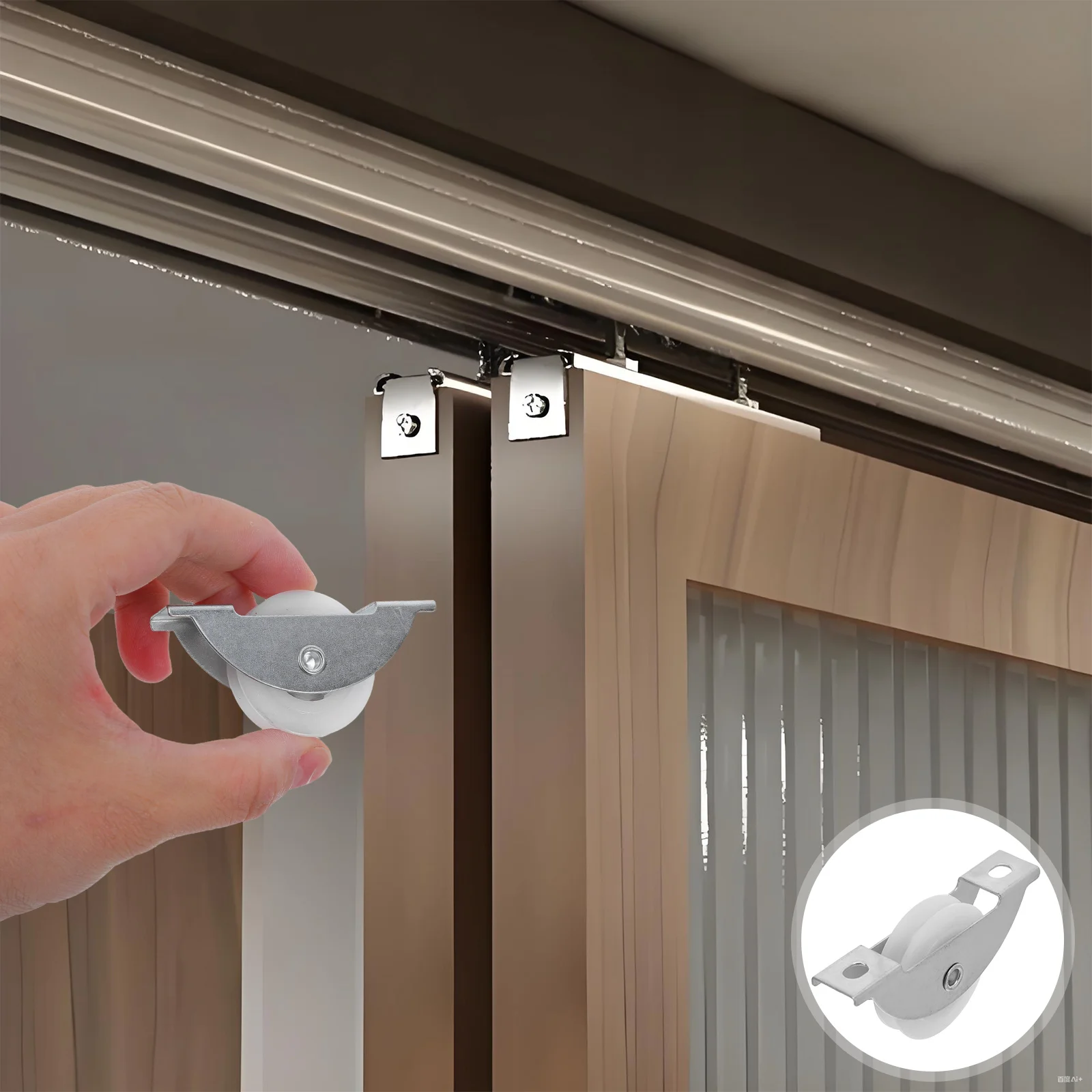 20Pcs Silent Wardrobe Sliding Door Rollers U-Shaped Nylon Pulley Smooth Glide Closet Track Roller Replacement Cabinet Door Wheel
20Pcs Silent Wardrobe Sliding Door Rollers U-Shaped Nylon Pulley Smooth Glide Closet Track Roller Replacement Cabinet Door Wheel