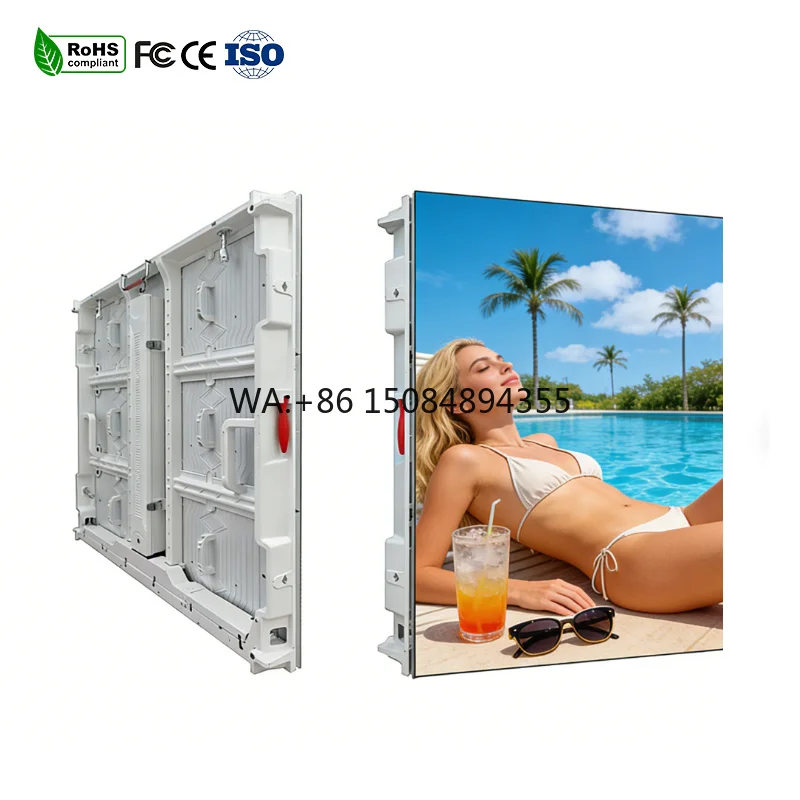P10/P8/P6.66/P5.71/P4.44/P3.33 Full-Color Durable Outdoor LED Screen Panel Harsh Weather Construction Site Industrial Use Text
P10/P8/P6.66/P5.71/P4.44/P3.33 Full-Color Durable Outdoor LED Screen Panel Harsh Weather Construction Site Industrial Use Text