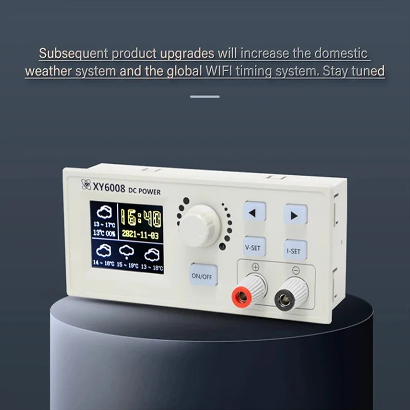 XY6008 XY6008-W DC Regulated Power Supply Step Down Module CNC Adjustable DC Stabilized Power Constant Voltage Constant Current
XY6008 XY6008-W DC Regulated Power Supply Step Down Module CNC Adjustable DC Stabilized Power Constant Voltage Constant Current