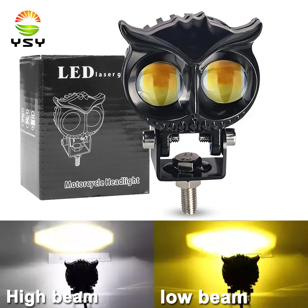 1Pcs Owl Led Work Light 6000K White 3500K Yellow Driving Light Fog Lights Car UTV Truck Off Road Motorcycle Led Spotlight 9-60V
1Pcs Owl Led Work Light 6000K White 3500K Yellow Driving Light Fog Lights Car UTV Truck Off Road Motorcycle Led Spotlight 9-60V