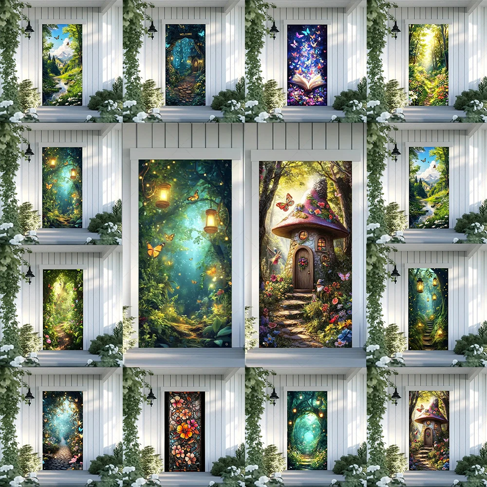 Enchanted Dreamy Natural Forest Wonderland Backdrop Jungle Butterfly Flower Door Banner Bedroom Decor Birthday Gifts Mushroom
Enchanted Dreamy Natural Forest Wonderland Backdrop Jungle Butterfly Flower Door Banner Bedroom Decor Birthday Gifts Mushroom