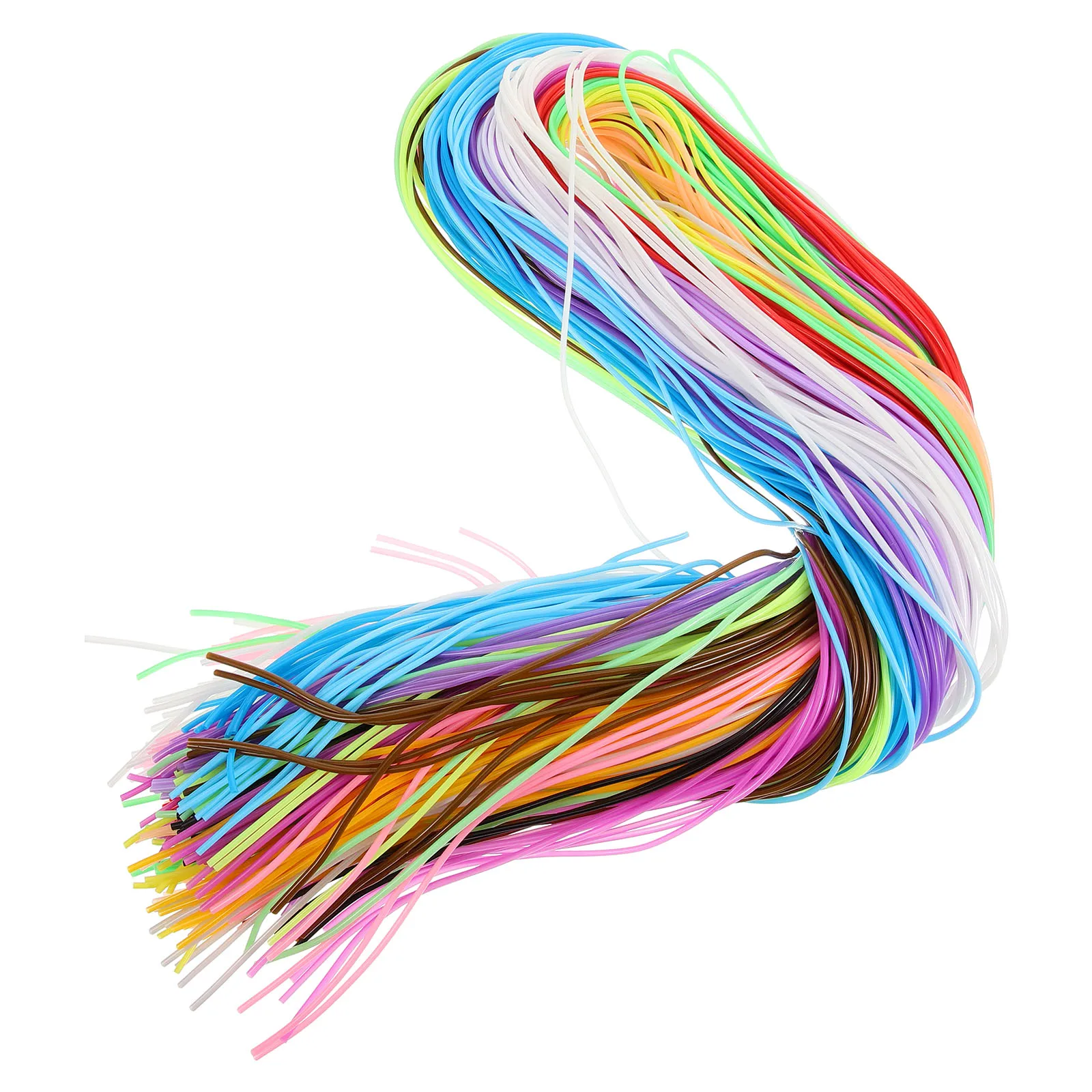 200pcs PVC Braided Rope Kits 100cm Multi Color Strings Craft Trim Cord Weaving Jewelry Accessories DIY Bracelets Keyrings
200pcs PVC Braided Rope Kits 100cm Multi Color Strings Craft Trim Cord Weaving Jewelry Accessories DIY Bracelets Keyrings
