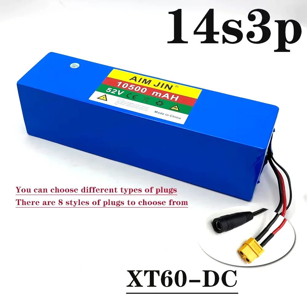 14S3P 52V PVC Waterproof 18650 Lithium Battery Pack for 1500W 1000W Motorcycle Electric EScooter with Built-in BMS And
14S3P 52V PVC Waterproof 18650 Lithium Battery Pack for 1500W 1000W Motorcycle Electric EScooter with Built-in BMS And