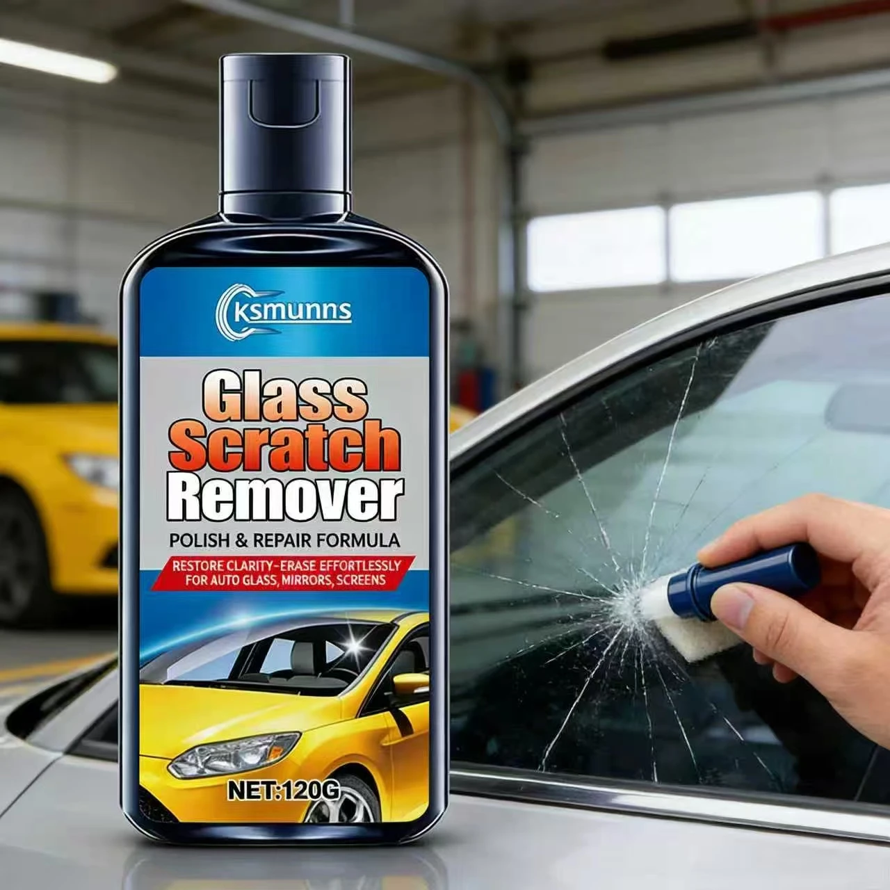Средство для удаления царапин на стеклах 120 г для BMW/Toyota – полировка и ремонт в одном, быстро удаляет царапины, восстанавливает блеск стекол и зеркал автомобиля
Средство для удаления царапин на стеклах 120 г для BMW/Toyota – полировка и ремонт в одном, быстро удаляет царапины, восстанавливает блеск стекол и зеркал автомобиля