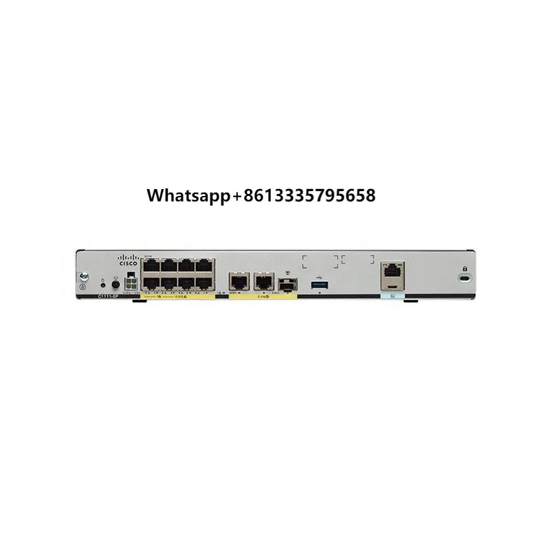 C1111X-8P Good Discount ISR 1100 8 Ports Dual GE WAN Ethernet Router C1111X-8P
C1111X-8P Good Discount ISR 1100 8 Ports Dual GE WAN Ethernet Router C1111X-8P