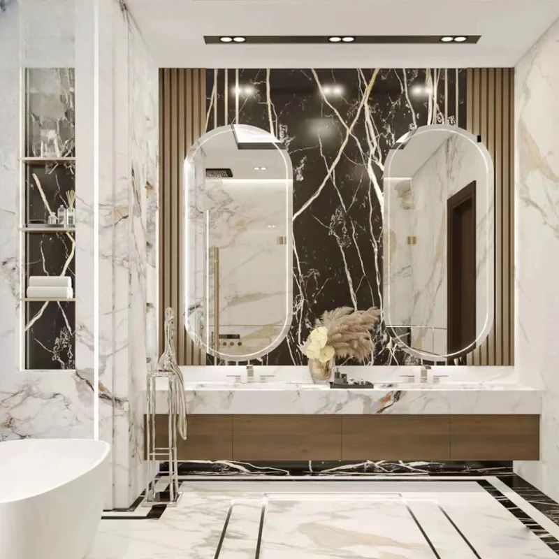 Solid wood bathroom cabinet combination, rock board bathroom, wash basin, face wash basin
Solid wood bathroom cabinet combination, rock board bathroom, wash basin, face wash basin