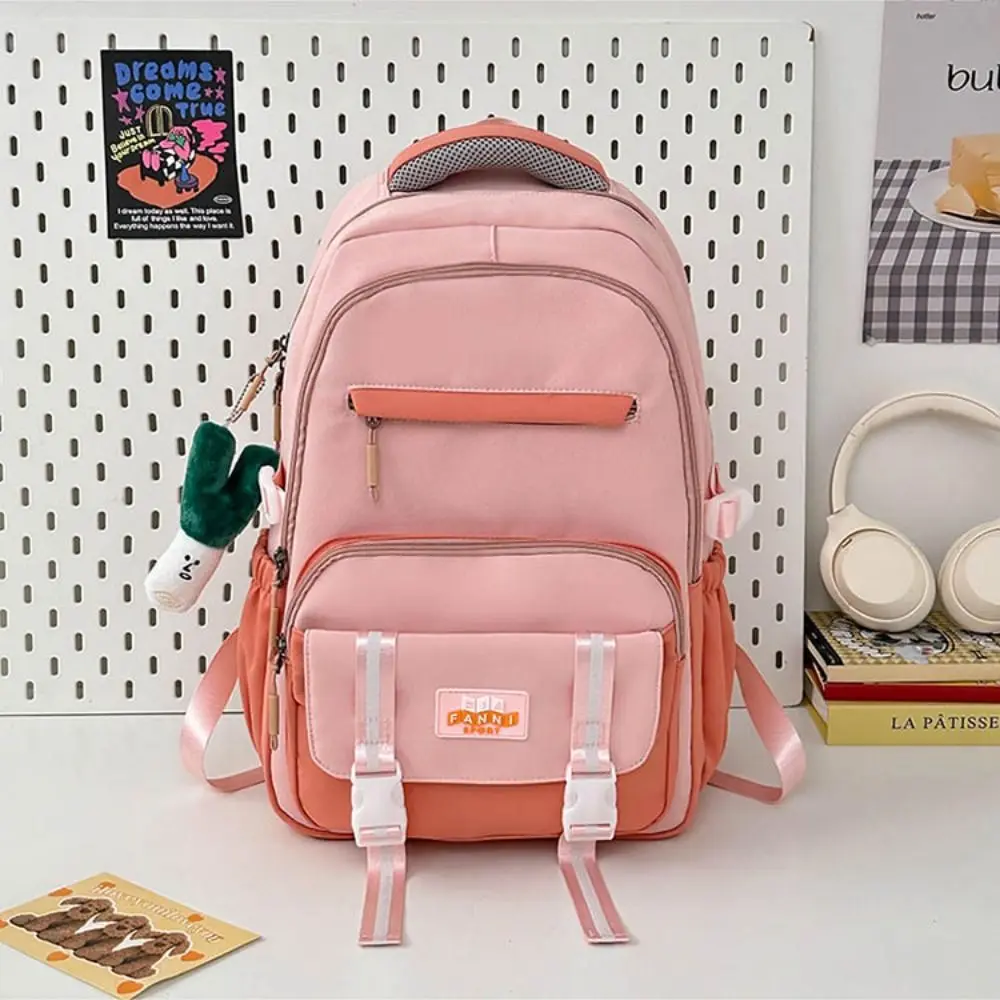 Многофункциональная нейлоновая большая школьная сумка для студентов с милыми подвесками, рюкзак, водонепроницаемая школьная сумка для отдыха для женщин и мужчин
Многофункциональная нейлоновая большая школьная сумка для студентов с милыми подвесками, рюкзак, водонепроницаемая школьная сумка для отдыха для женщин и мужчин