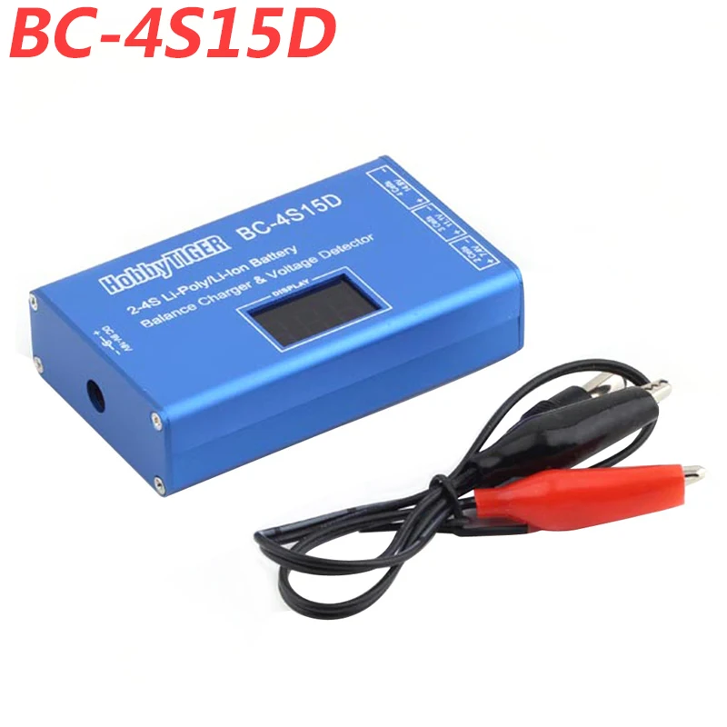 BC-4S15D 2-4S Lipo Battery High-Precision Balance Charger With Voltage Display Metal Aluminum Shell For Quadcopter Frame Drones
BC-4S15D 2-4S Lipo Battery High-Precision Balance Charger With Voltage Display Metal Aluminum Shell For Quadcopter Frame Drones