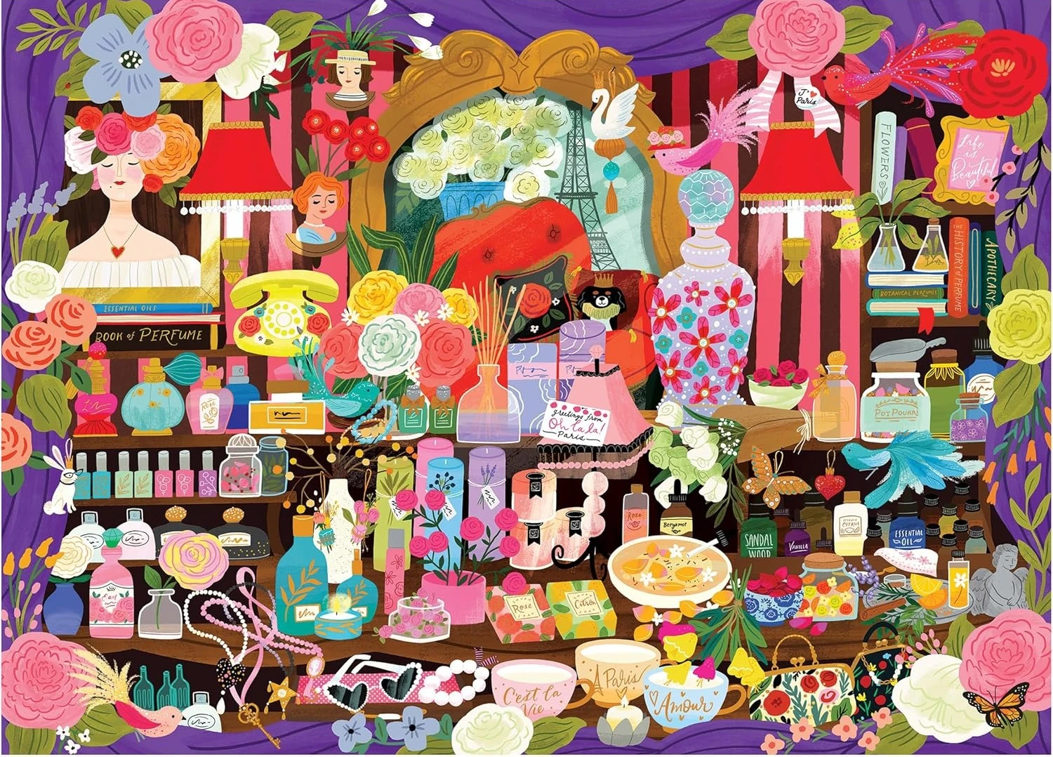 120/300/500/1000 Pieces Adult RoseArt Paris Perfume Shop Jigsaw Puzzle Stress Relief Entertainment Toys Puzzles Christmas Gift
120/300/500/1000 Pieces Adult RoseArt Paris Perfume Shop Jigsaw Puzzle Stress Relief Entertainment Toys Puzzles Christmas Gift