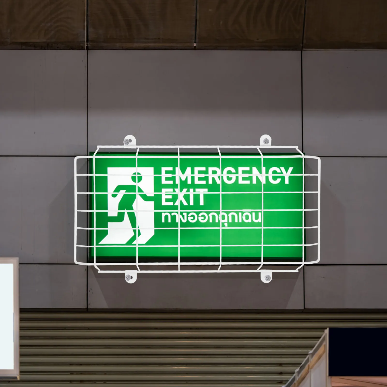 Stainless Steel Emergency Light Wire Guard Cover for Safety Exit Indicator Light Wall Mount Protection Shield Guard Wire
Stainless Steel Emergency Light Wire Guard Cover for Safety Exit Indicator Light Wall Mount Protection Shield Guard Wire