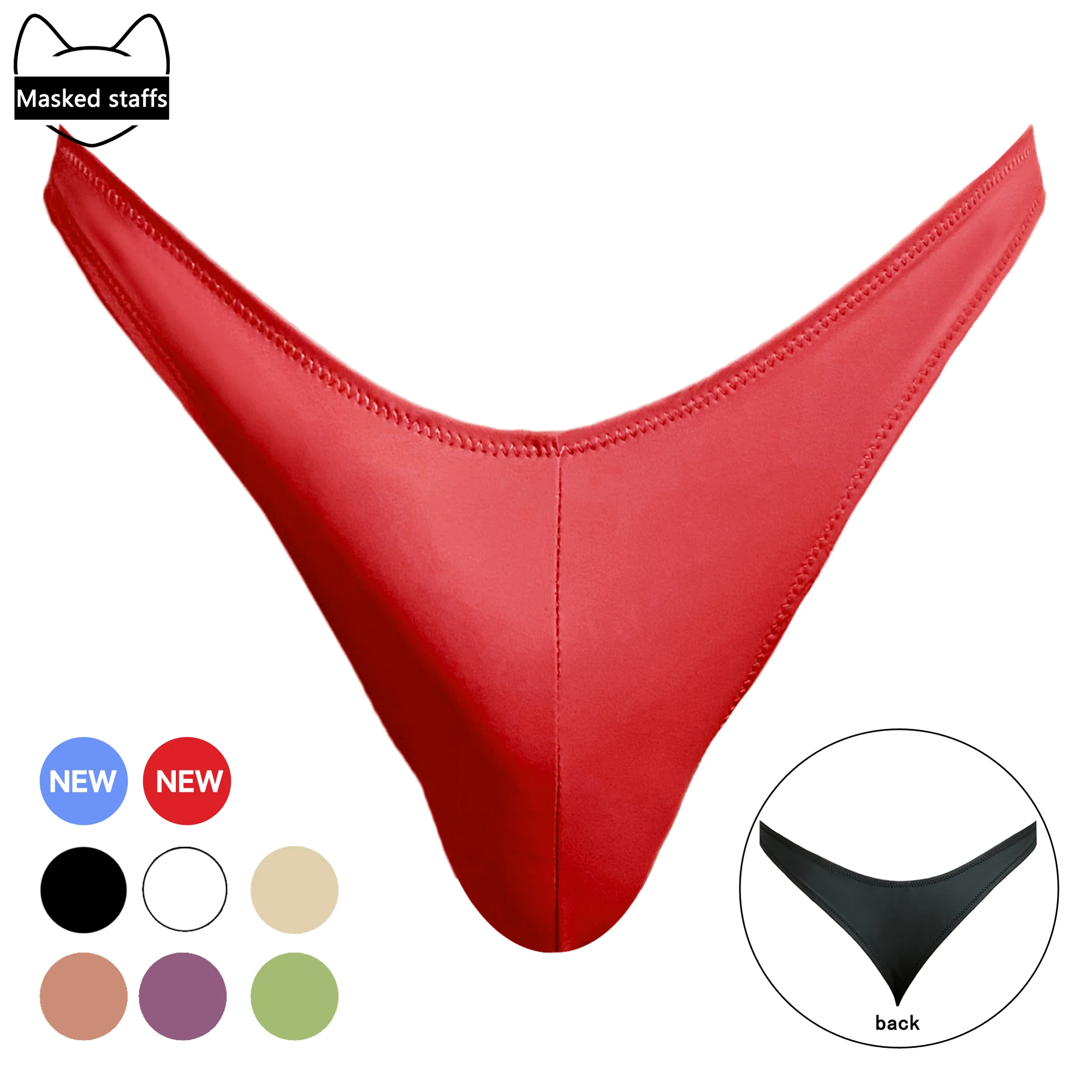 Masked staffs Large waist men thongs Men Matte pu oversized t-pants sexy solid bikini high score sexy bikini bottomed underwear
Masked staffs Large waist men thongs Men Matte pu oversized t-pants sexy solid bikini high score sexy bikini bottomed underwear