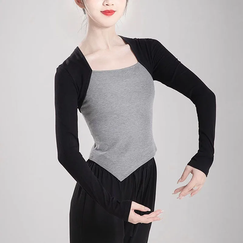 Adult long-sleeved panelled blouse body practice clothing ballet leotards for women outfit for girls
Adult long-sleeved panelled blouse body practice clothing ballet leotards for women outfit for girls