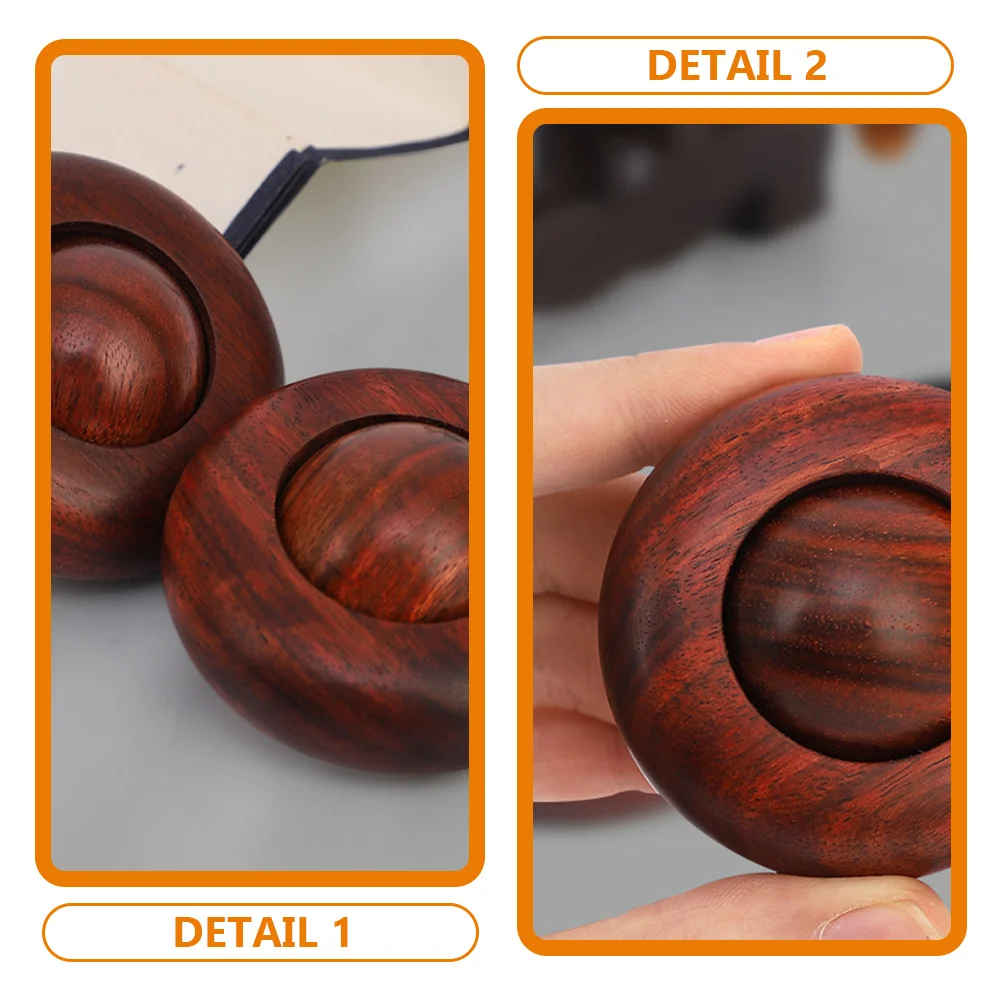 Wooden Hand Massage Balls Portable UFO Shape Handheld Massager Relax Muscles Bone Pain Wooden Balls Hand Training
Wooden Hand Massage Balls Portable UFO Shape Handheld Massager Relax Muscles Bone Pain Wooden Balls Hand Training