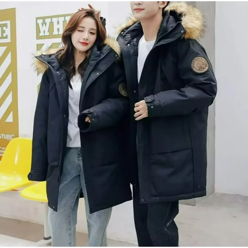 2025 Мужская уличная лыжная куртка-пуховик, зимняя белая 90% белая утиная пуховая куртка с капюшоном и меховой отделкой, роскошная теплая парка
2025 Мужская уличная лыжная куртка-пуховик, зимняя белая 90% белая утиная пуховая куртка с капюшоном и меховой отделкой, роскошная теплая парка